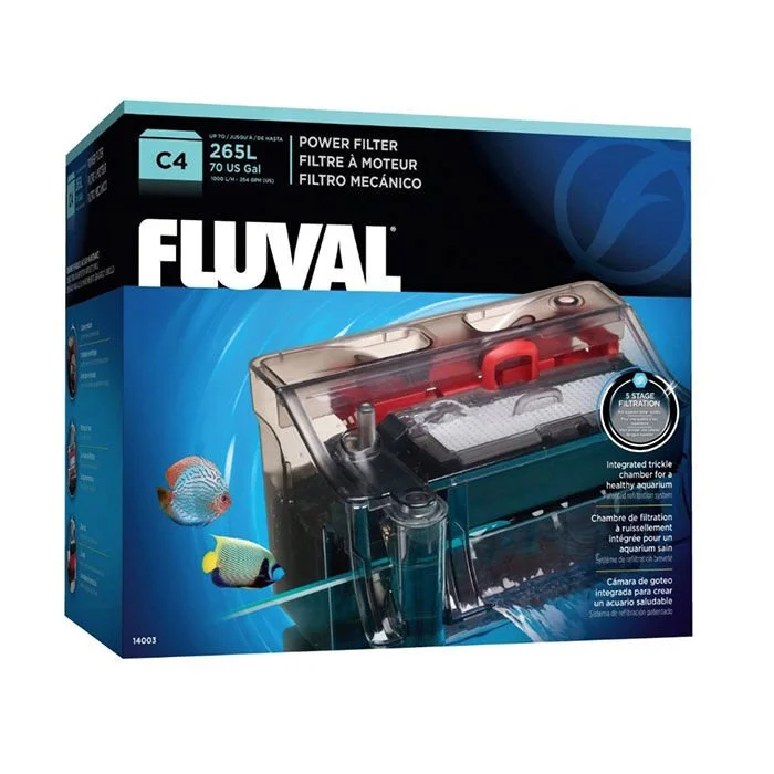 Fluval C4 Power Filtre Askı Filtre - Fluval Askı Filtre